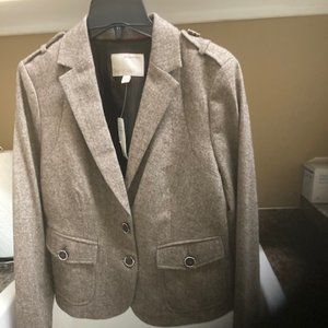 Banana Republic Heritage Long Sleeve 1% Metalic Jacket